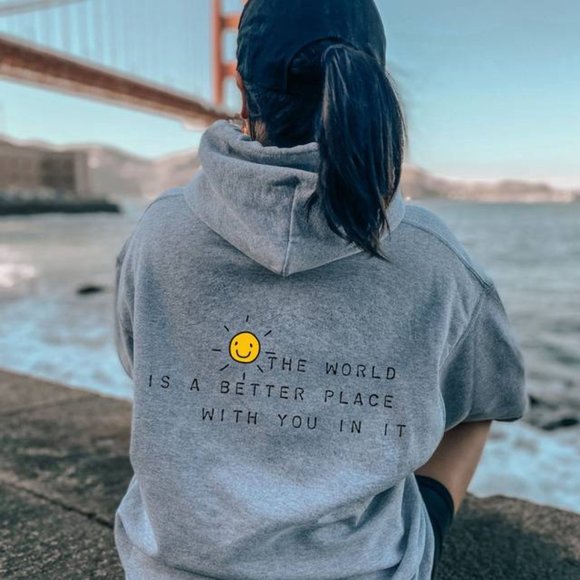 Printed Hoodie Loose Casual Loose Top For Men And Women - Picture 3 of 3